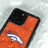 NFL Denver Broncos Double Vision iPhone 14 Pro Max Waterproof Case