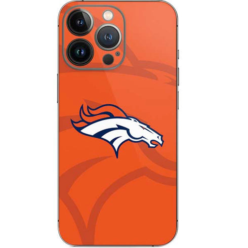 NFL Denver Broncos Double Vision iPhone 14 Pro Skin