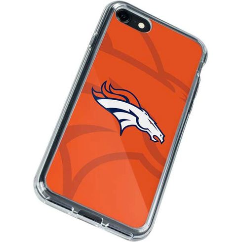NFL Denver Broncos Double Vision iPhone SE (2nd & 3rd Gen) Clear Case