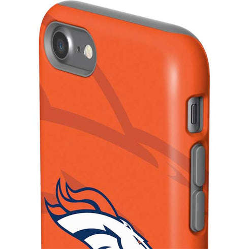 NFL Denver Broncos Double Vision iPhone SE (2nd & 3rd Gen) Pro Case