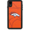 NFL Denver Broncos Double Vision iPhone XR Waterproof Case