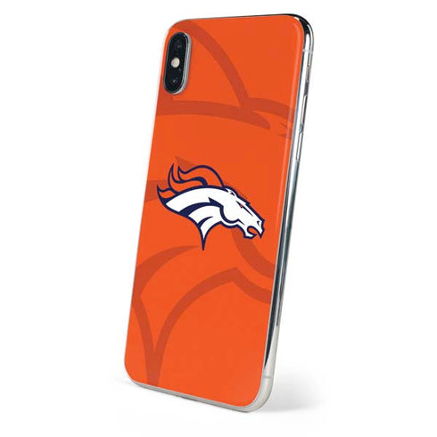 NFL Denver Broncos Double Vision iPhone XS Max Skin