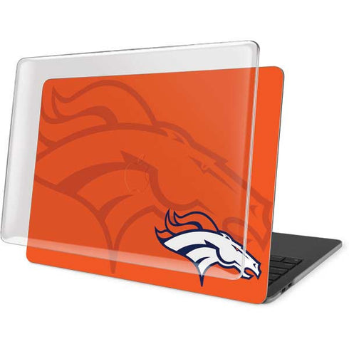NFL Denver Broncos Double Vision MacBook Pro 15in (2016-19) Case plus Skin