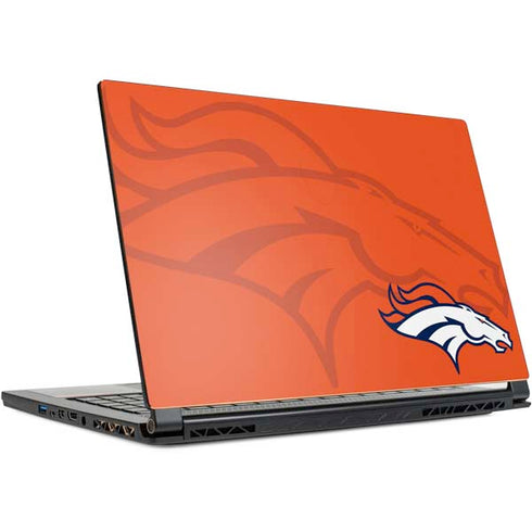 NFL Denver Broncos Double Vision MSI GS65 Stealth Laptop Skin
