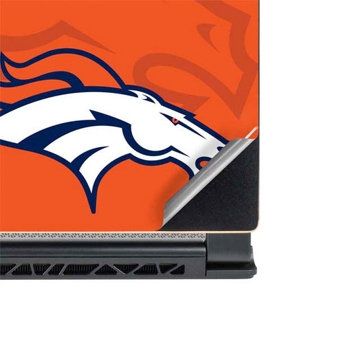 NFL Denver Broncos Double Vision MSI GS65 Stealth Laptop Skin