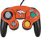 NFL Denver Broncos Double Vision Nintendo GameCube Controller Skin