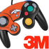 NFL Denver Broncos Double Vision Nintendo GameCube Controller Skin