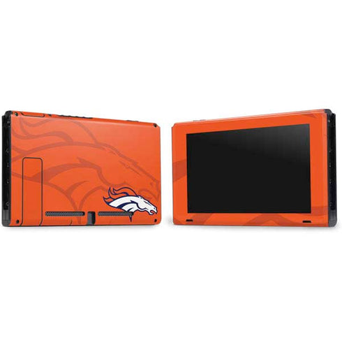 NFL Denver Broncos Double Vision Nintendo Switch Bundle Skin