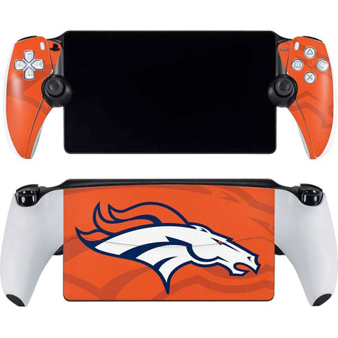 NFL Denver Broncos Double Vision PlayStation Portal Remote Player Skin