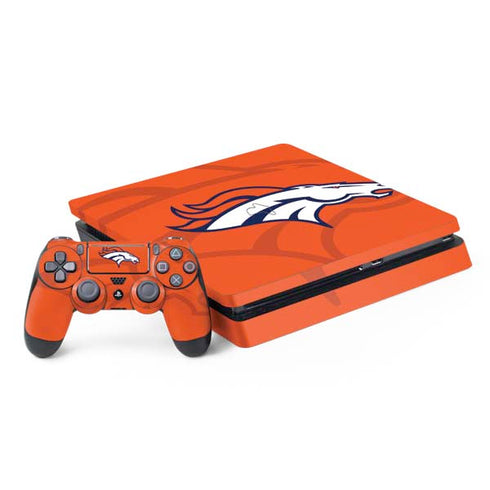 NFL Denver Broncos Double Vision PS4 Slim Bundle Skin