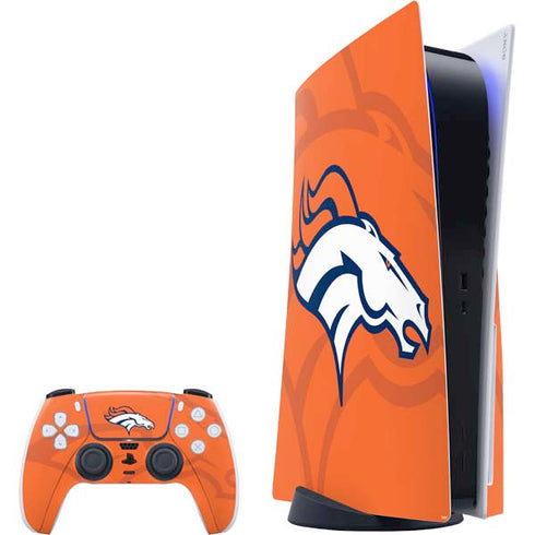 NFL Denver Broncos Double Vision PS5 Bundle Skin