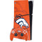 NFL Denver Broncos Double Vision PS5 Slim Digital Edition Bundle Skin