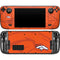 NFL Denver Broncos Double Vision Steam Deck Handheld Gaming Computer Skin
