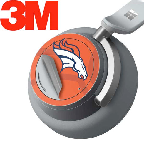NFL Denver Broncos Double Vision Surface Headphones Skin