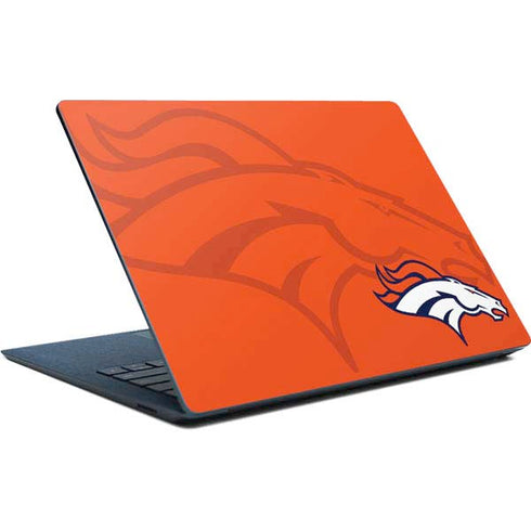 NFL Denver Broncos Double Vision Surface Laptop Skin