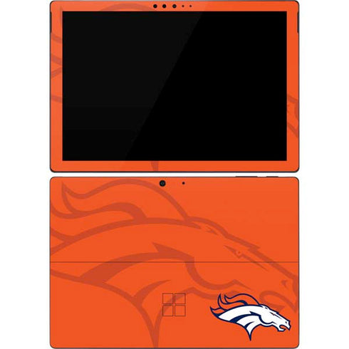 NFL Denver Broncos Double Vision Surface Pro 7 Skin