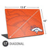 NFL Denver Broncos Double Vision Universal Laptop 17in (13.8 x 10in) Skin