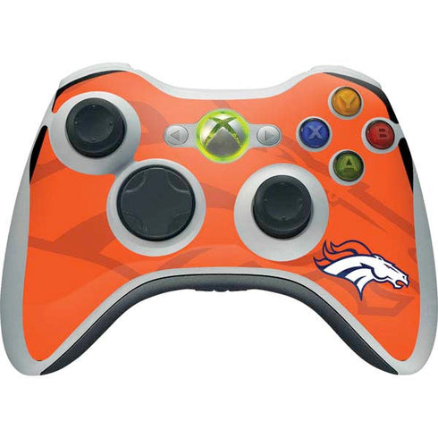 NFL Denver Broncos Double Vision Xbox 360 Wireless Controller Skin