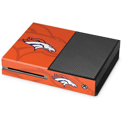 NFL Denver Broncos Double Vision Xbox One Console Skin