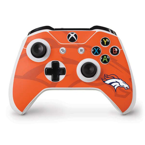 NFL Denver Broncos Double Vision Xbox One S Controller Skin