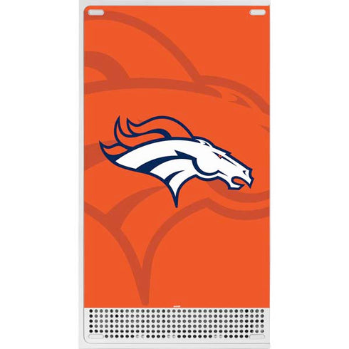NFL Denver Broncos Double Vision Xbox Series S Console Skin