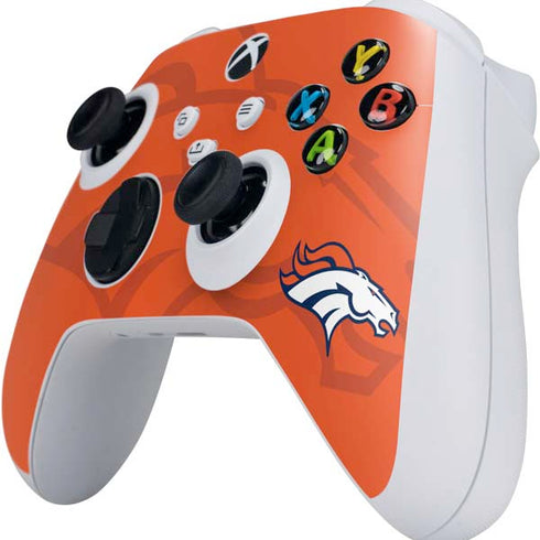 NFL Denver Broncos Double Vision Xbox Series S Controller Skin