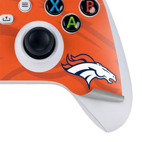 NFL Denver Broncos Double Vision Xbox Series S Controller Skin