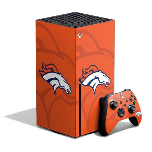 NFL Denver Broncos Double Vision Xbox Series X Bundle Skin