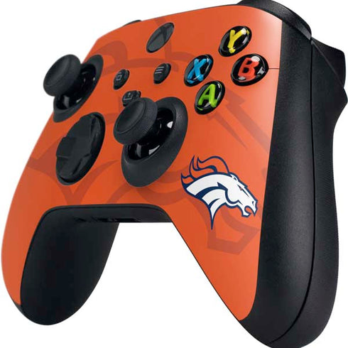 NFL Denver Broncos Double Vision Xbox Series X Controller Skin