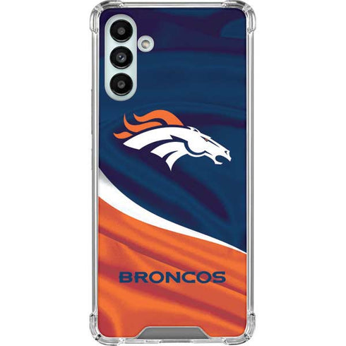 NFL Denver Broncos Galaxy A13 5G Clear Case