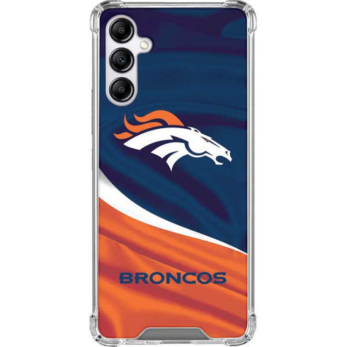 NFL Denver Broncos Galaxy A14 5G Clear Case