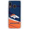 NFL Denver Broncos Galaxy A20 Clear Case