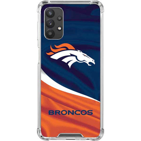 NFL Denver Broncos Galaxy A32 5G Clear Case