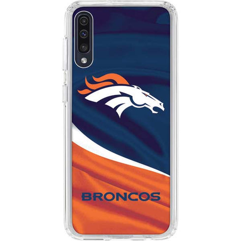 NFL Denver Broncos Galaxy A50 Clear Case