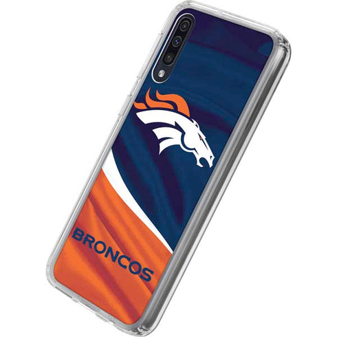 NFL Denver Broncos Galaxy A50 Clear Case