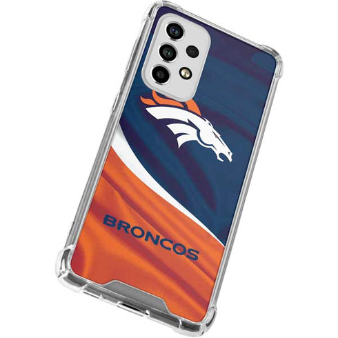 NFL Denver Broncos Galaxy A53 5G Clear Case