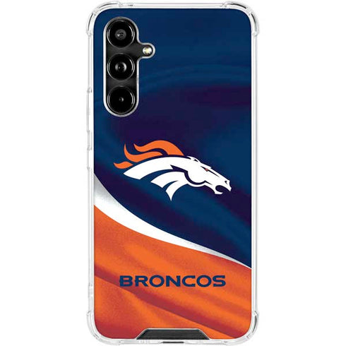 NFL Denver Broncos Galaxy A54 5G Clear Case