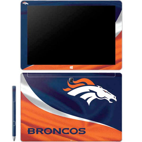 NFL Denver Broncos Galaxy Book 12in Skin