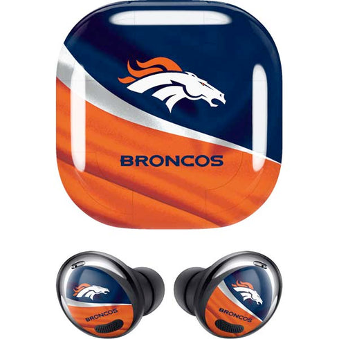 NFL Denver Broncos Galaxy Buds Pro Skin