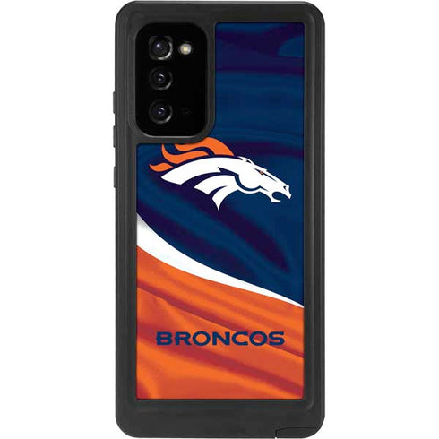 NFL Denver Broncos Galaxy Note20 5G Waterproof Case