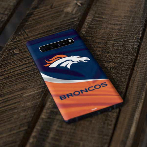 NFL Denver Broncos Galaxy S10 Skin