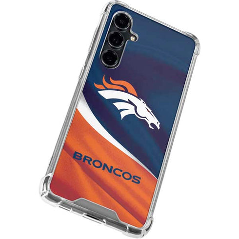 NFL Denver Broncos Galaxy S23 FE Clear Case