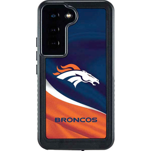 NFL Denver Broncos Galaxy S23 Waterproof Case