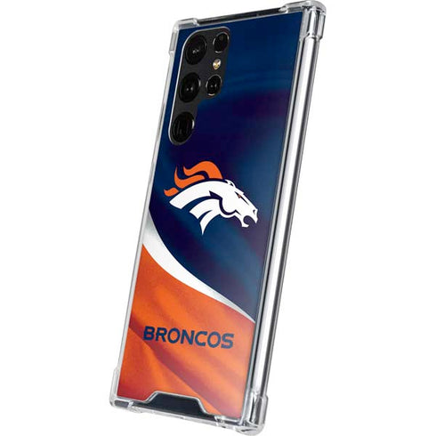 NFL Denver Broncos Galaxy S24 Ultra Clear Case