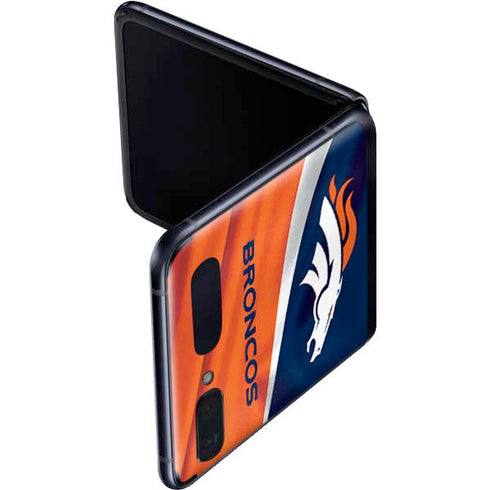 NFL Denver Broncos Galaxy Z Flip Skin