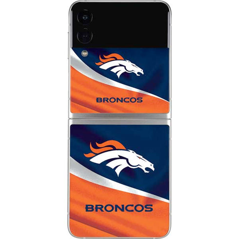 NFL Denver Broncos Galaxy Z Flip3 5G Skin
