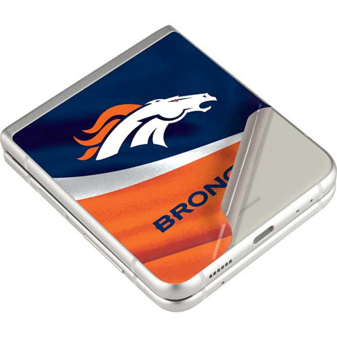 NFL Denver Broncos Galaxy Z Flip3 5G Skin
