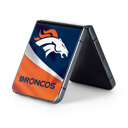 NFL Denver Broncos Galaxy Z Flip5 5G Skin