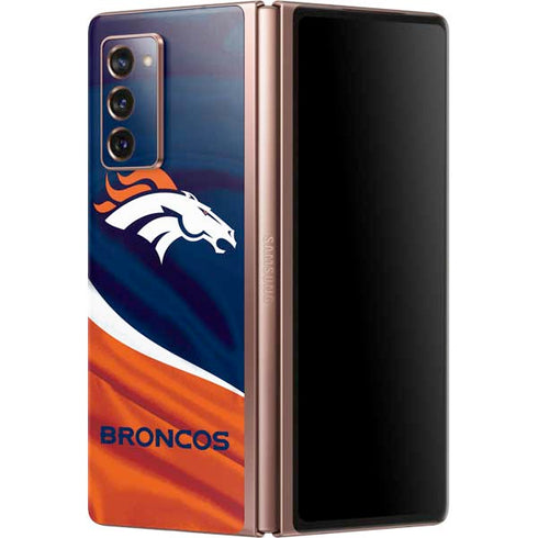 NFL Denver Broncos Galaxy Z Fold2 5G Skin