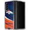 NFL Denver Broncos Galaxy Z Fold4 5G Clear Case